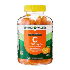 Unbranded Extra Strength Vitamin C Dietary Supplement Vegetarian Gummies for Immune Health
