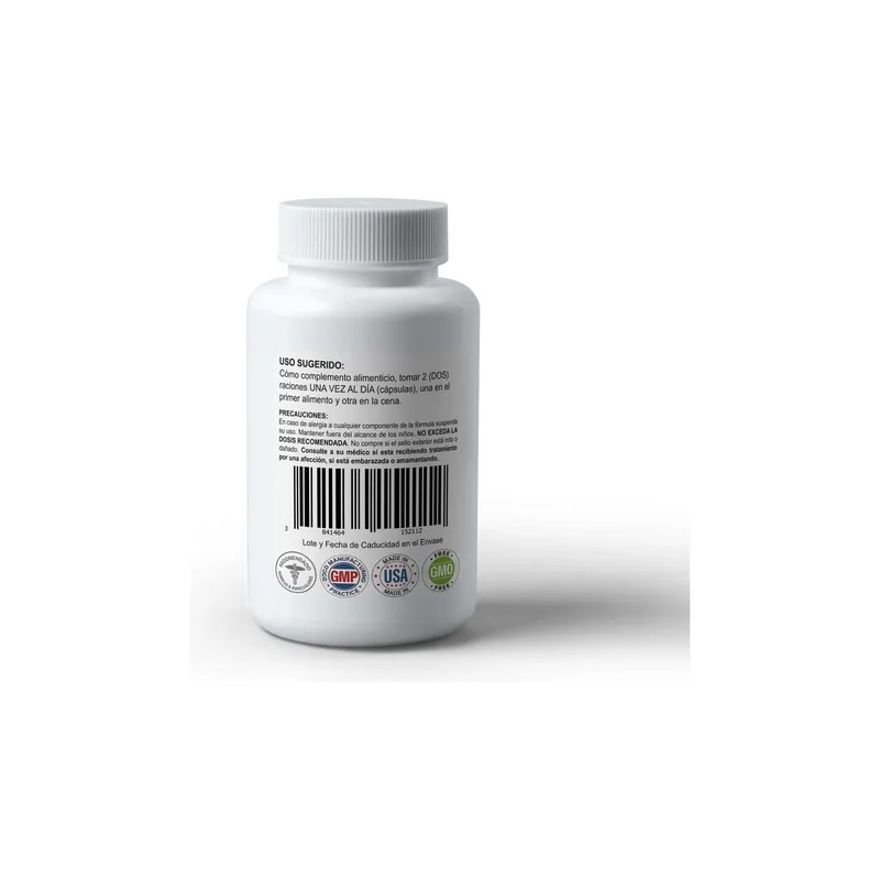 Multirin 100 Cápsulas Orégano Ajo Jengibre Vitaminac Menta