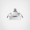 Astro Minima Slimline Square Adjustable Fire-Rated Indoor Downlight (Matt White),