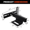 Headboard Brackets，Universal Headboard Bracket，Adjustable Base Headboard Brackets for Bed Frame，Headboard