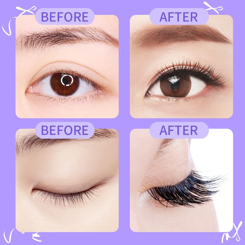 AKARABEAUTYLASHES 5 Pairs Wispy Lashes, Faux Mink, Natural Look, Fluffy