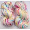 Oswal Knitting Yarn Wool Multi White Blue Pink Yellow 200gm.
