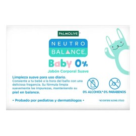 Jabón en Barra para Bebé Palmolive Neutro Balance Baby 0 90g                                                                                          