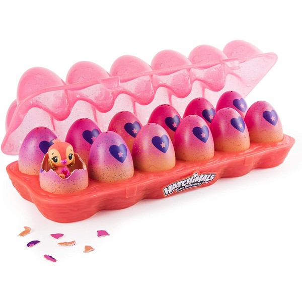 Hatchimals CollEGGtibles, Neon Nightglow 12 Pack Egg Carton with Season 4 Hatchimals CollEGGtibles, , for Ages 5 and Up
