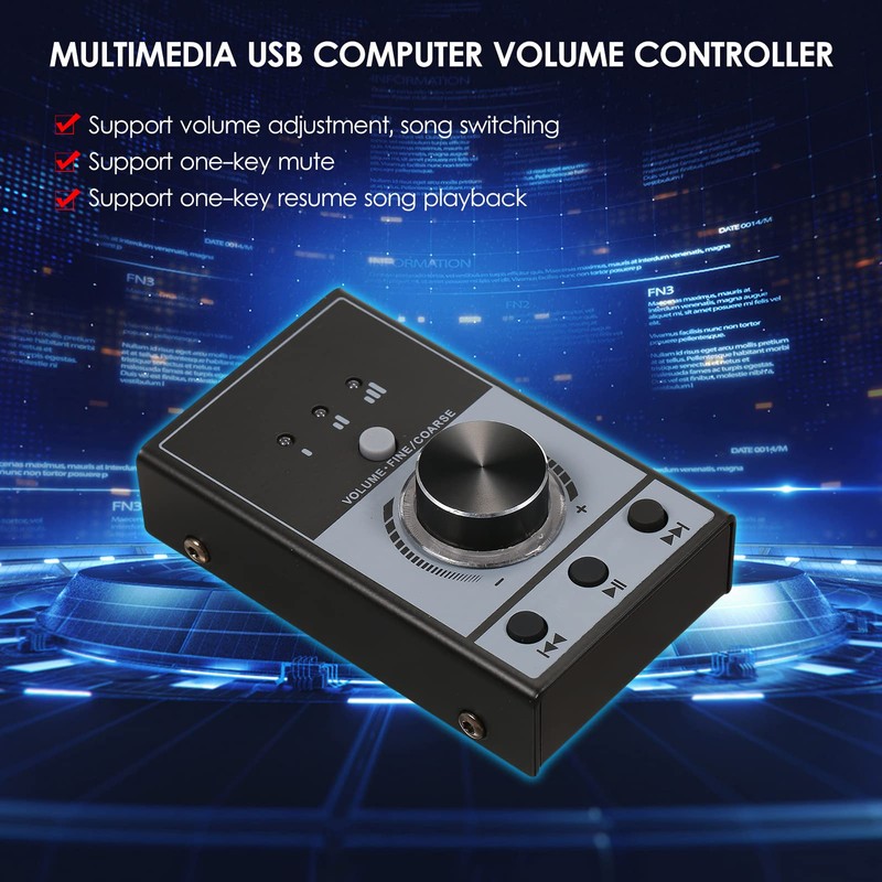 Mingzhe USB Computer Volume Control Controller USB Controller Knob PC