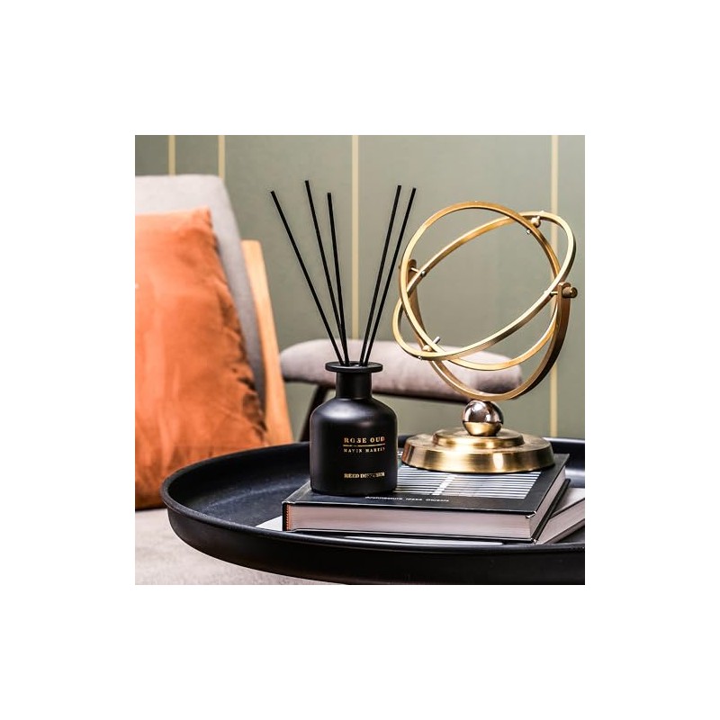 Matin Martin Rose Oud Reed Diffuser - Aromatherapy Diffuser for
