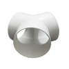 JSIXASO Y Ventilation Pipe Connector 200 mm Y-Piece Ventilation Pipe