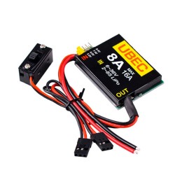 Universal UBEC-8A 6V-36V 2-8s LiPo Independent power supply module For FPV Machine Drone D