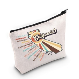 ZJXHPO California Trip Travel Case California State Travel Gift California Journey Souvenir California Vacation Gift (California)