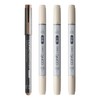 Copic Ciao Shade Set Light Warm Grey, 3 Twin Markers