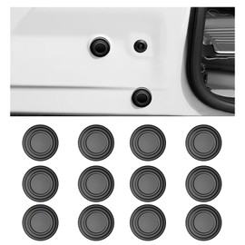 Black Honda New N-BOX JF6 JF5 JF4 JF3 / Step Wagon RP6 / RP7 / RP8 / Vezel RV Car Door Cushion Car Door Shock Protection Cushion 12pcs