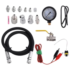 maXpeedingrods Hpop Test Tool High Pressure & Air Leak Test Gauge Tool Kit for Ford 6.0L & 7.3L Powerstroke 1994-2007, for International VT365 & T444E 1994-2007, for CAT 3126B 3126E C7 1997-2006