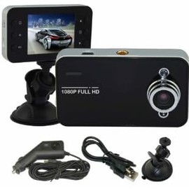 Baceyong Dash Cam, 1080P Full HD Dashcam for Cars, with 2.4 Inch TFT LCD Screen, 140° Wide Angle, Night Vision, Loop Recording, G-sensor