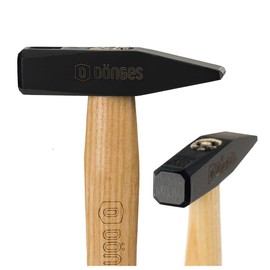Dönges Schlosserhammer DIN 1041 | Lackierter Eschenstiel | 300 g Kopfgewicht | Handhammer, Ingenieurhammer