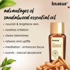 Inatur Sandalwood Essential Oil, Pure & Natural, For Face &