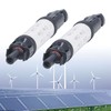 2Sets Solar PV Connectors Set IP68 Waterproof Anti UV 1000V