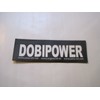 DOBIPOWER (Large) Labels for K-9 Harnesses Package of 2