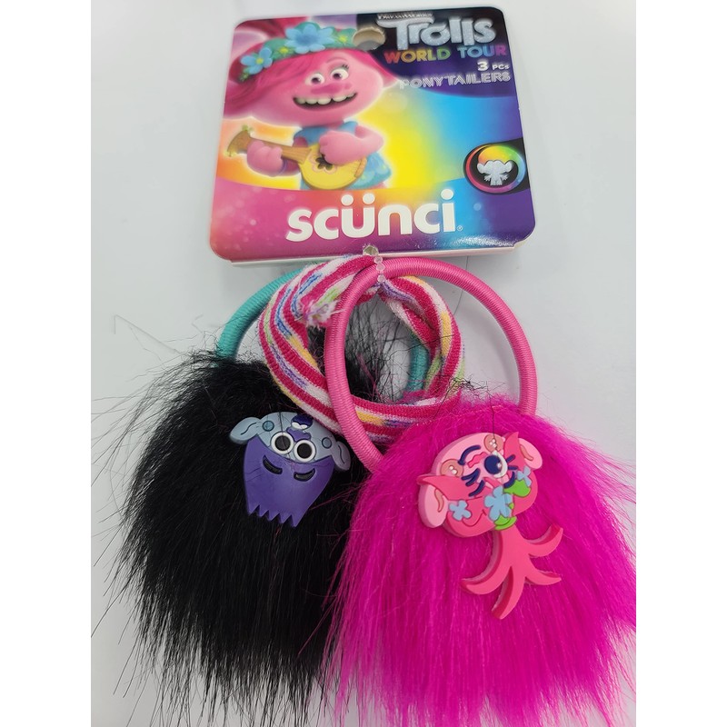 Trolls Scuncis, Ponytailers & Elastics Set