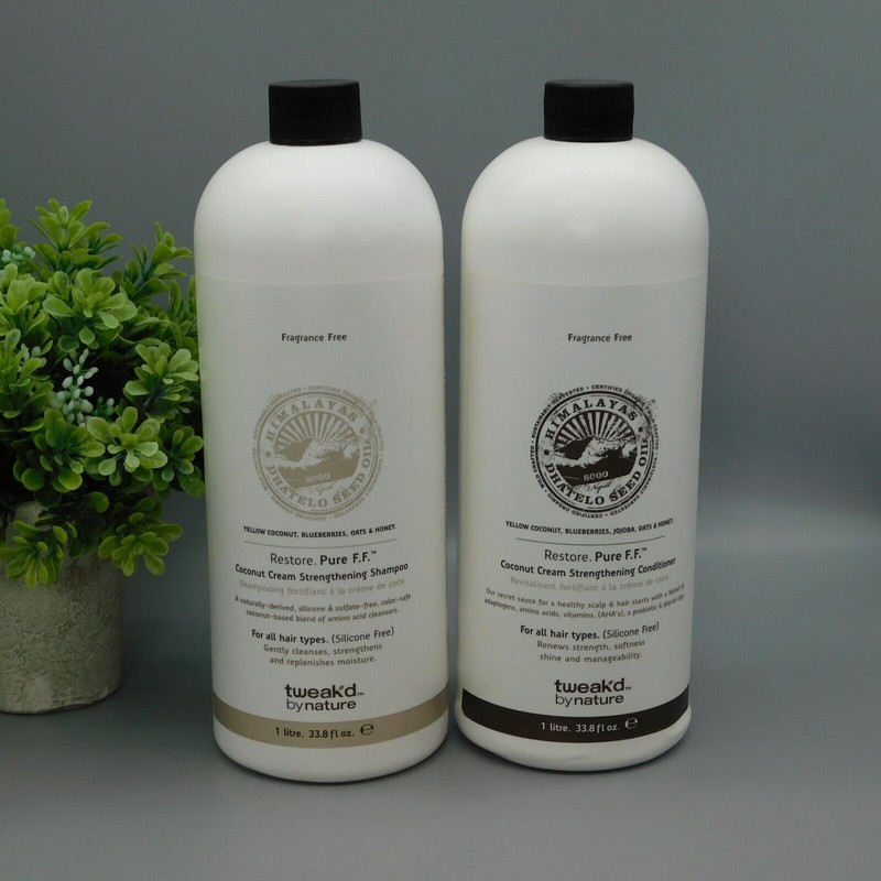 tweak-d Tweak'd By Nature Fragrance Free Shampoo & Conditioner 33.8