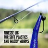 Reaction Tackle Wacky Jig Heads- 1/16 - GP