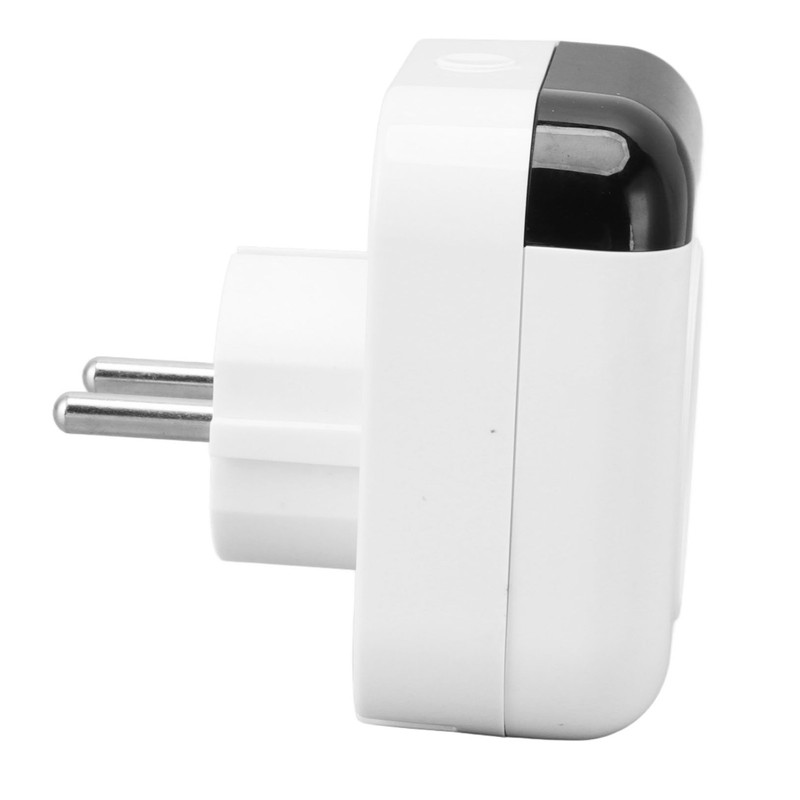 Smart Plug in Thermostat 2.4GHz WiFi Remote Control White Wireless