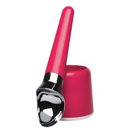 zakdesigns Ice Cream Scoop & Water Well 22x9cm in red, 22 x 9 cm