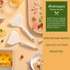 Armrouns Silicone Wide Pancake Spatula Turner, Heat Resistant flipper Spatulas