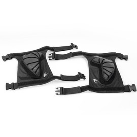 Komine RE-354 13012 Pass Boy Elbow Slider Base for Motorcycles, Black, Free