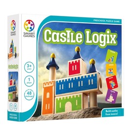 Smart Games - Castle Logix, Preschool Puzzle Game with 48 Challenges, 3+ Years