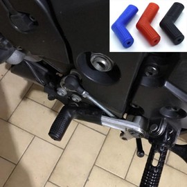 Motorcycle Gear Shift Lever Pedal Rubber Cover Cover Blue BL06696 100ea