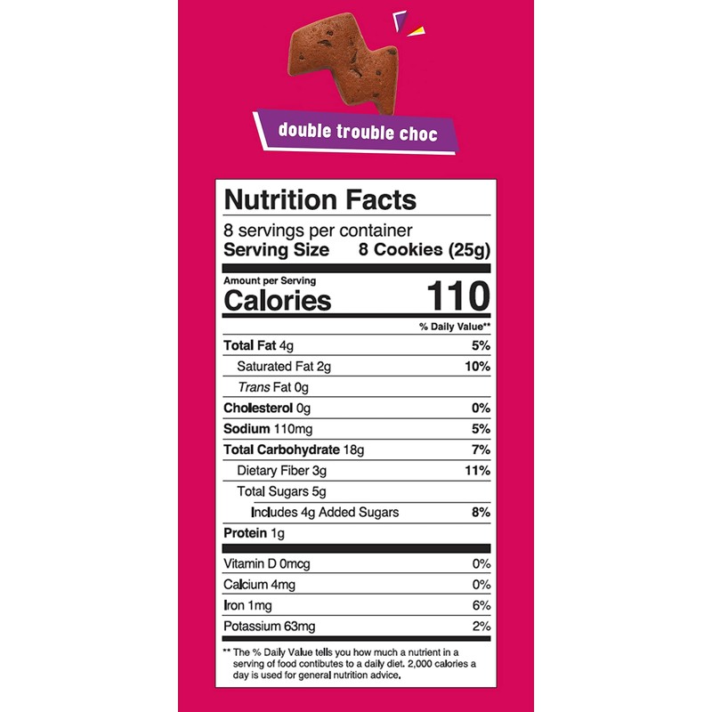 Mavericks Kids Double Trouble Chocolate Cookies, 7.04 OZ