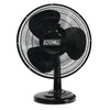 EZ-CHILL 16” Oscillating Table Fan with Adjustable Tilt, Convenient Push