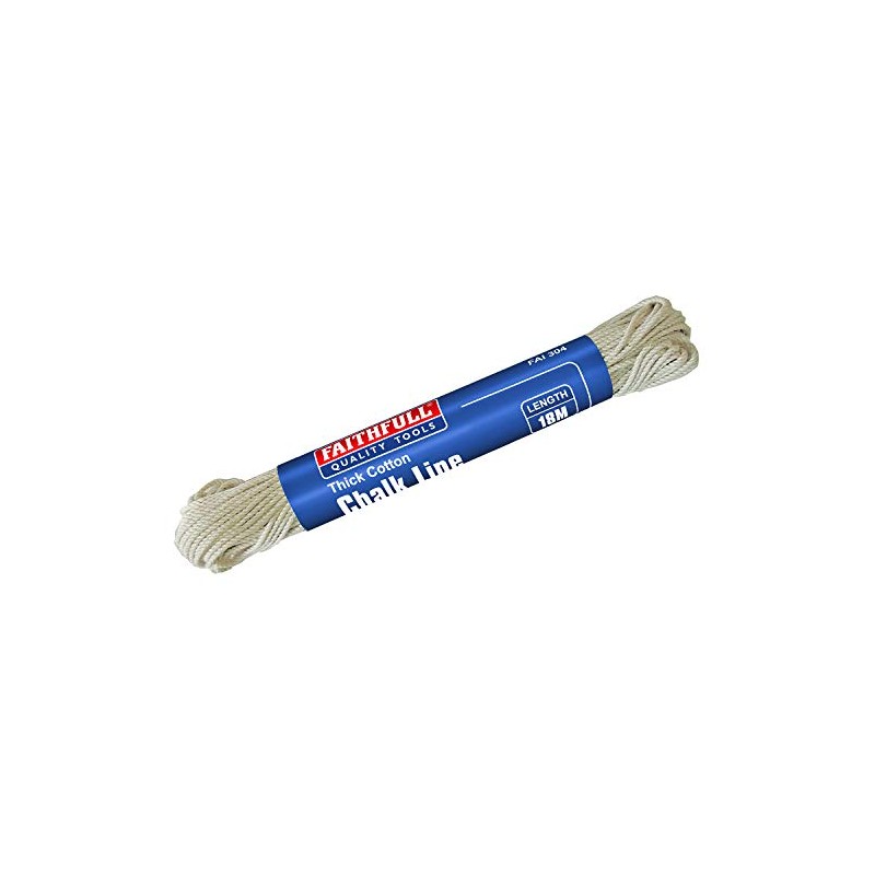 Faithfull 304 (Box12) Thick Cotton Chalk Line 18M