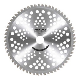HiKOKI 0068-4581 Engine Weed Trimmer Chip Saw for Lower Cutters, 9.1 inches (230 mm), Hole Diameter 1.0 inches (25.4 mm), 60 Blades
