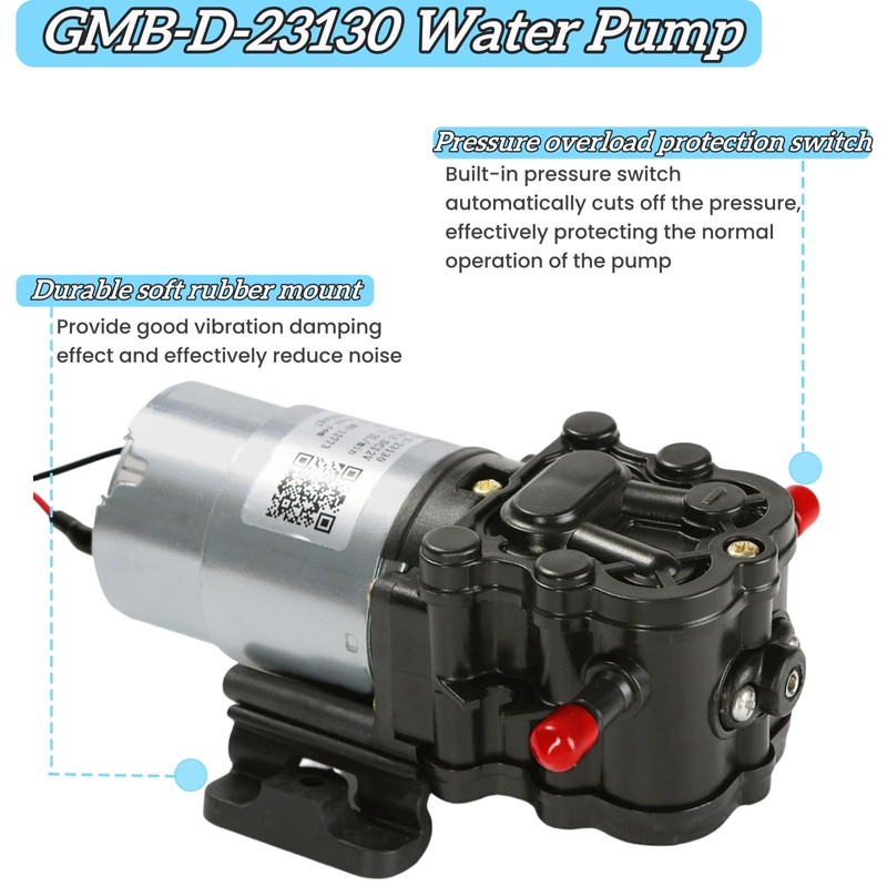 GMB-D-23130 1.2L/min Water Dispenser Water Pump Compatible with Midea Avalon
