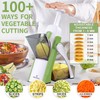 ONCE FOR ALL Safe Mandoline Slicer, Multi Vegetable Chopper, Potato