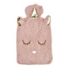 Unicorn Soft Plush Hot Water Bottle & Eye Mask Gift