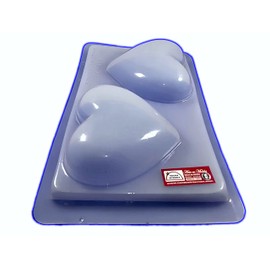 Moldes Intermex Molde para Gelatina Chico Con dos Corazones de 1 litro de capacidad, 10-239