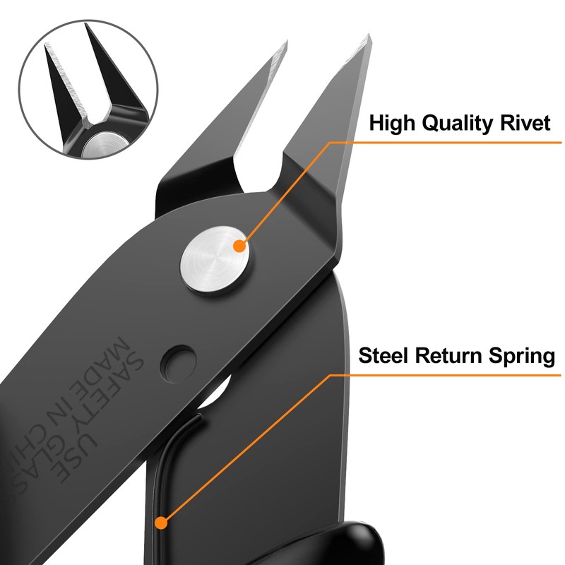 BOENFU Small Wire Cutter Jewelry Wire Cutters Zip Tie Cutters
