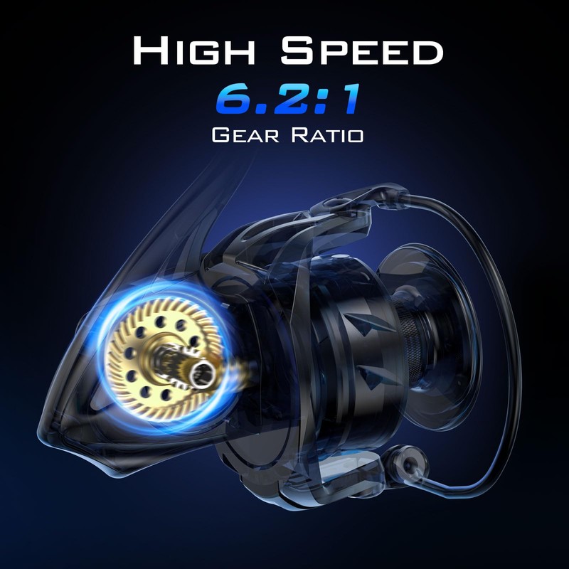 KastKing Kapstan Spinning Saltwater Reel,Size 3000