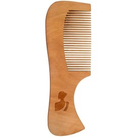 ' Minimalist Woman's Back' Wooden Comb (HA00054979)