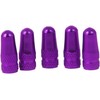5 x Purple Bicycle Presta Valve Caps Bicycle Valve Caps