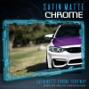 Solutions 60" x 120" Inch Purple Satin Matte Chrome Metallic