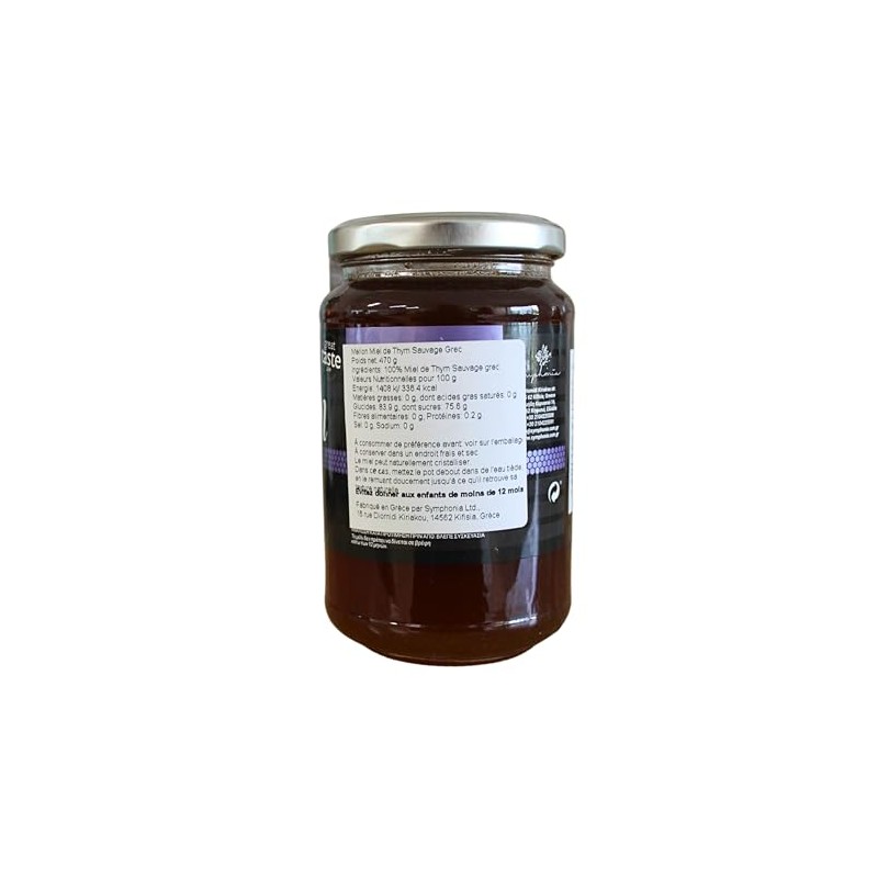 Melion Miele Greco di Timo Selvatico, 470 g - NON