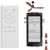 Ceiling Fan Light Remote Control Kit with Ultra-Small Receiver –