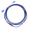 Optical Fiber Patch Cord Armored Jumper Single Mode 2 Core