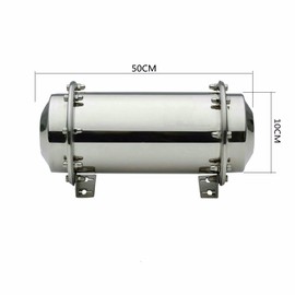 MAYAGU 19.6" Stainless Steel Time Capsule Waterproof Container/Storage Future Gift Buri