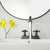 GGStudy Bathroom Faucet Oil Rubbed Bronze 2 Handles 4 Inches