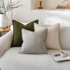 A Moment Linen Pillow Covers Set of 2,Boho Farmhouse Throw