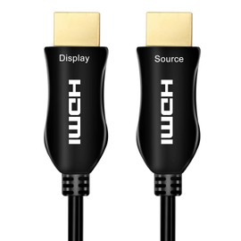 4K Fiber Optic HDMI Cable 30 Feet, 18Gbps 4K 60Hz(4:4:4 HDR10 HDCP2.2) 1440p 144Hz One Direction